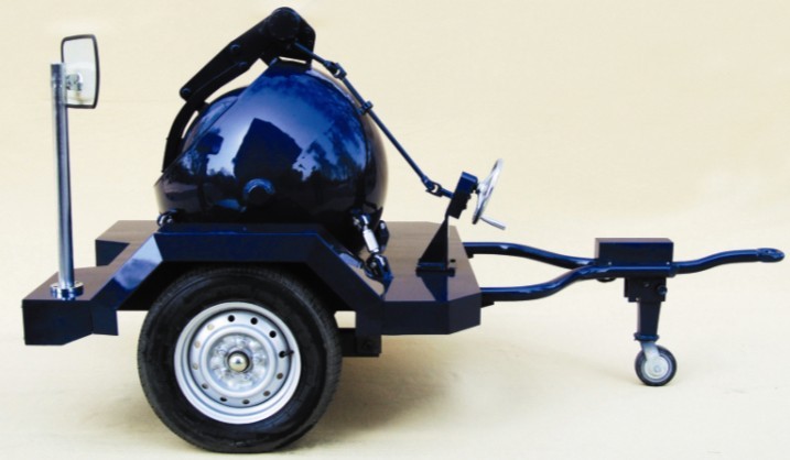 拖車式手動翻蓋JBG-750防爆球